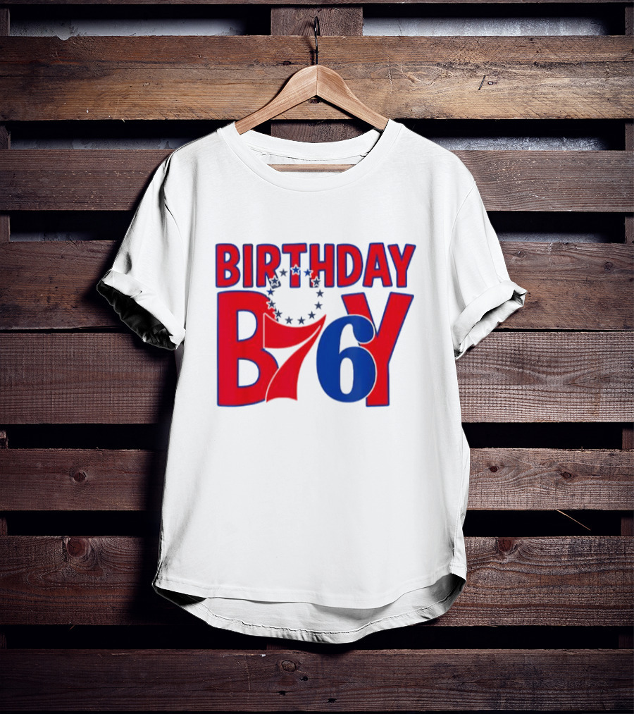 Philadelphia 76ers NBA Birthday Boy B76Y T-Shirt