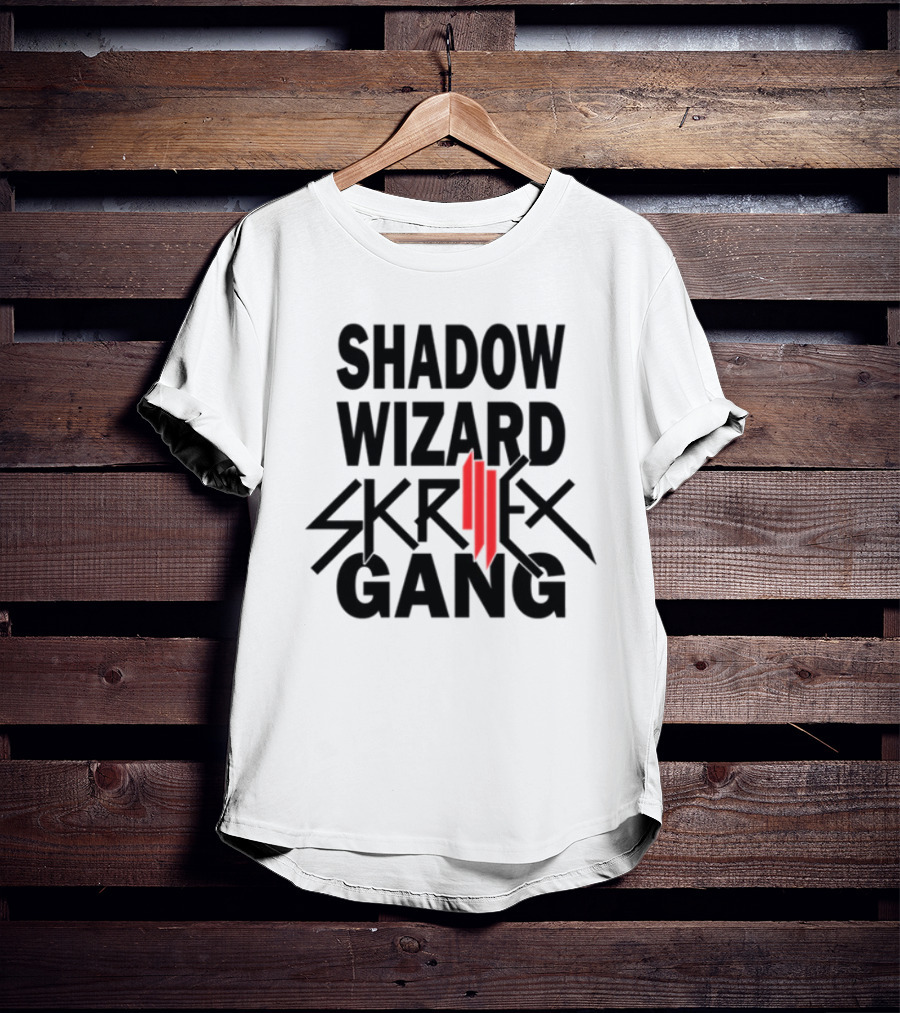 Shadow Wizard Skrillex Gang Red Brush Mark T-Shirt