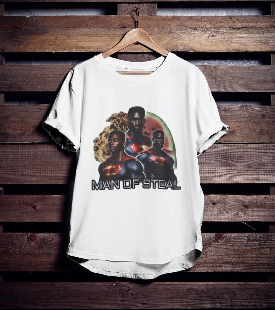Man Of Steal Superman Cookie Watermelon T-Shirt