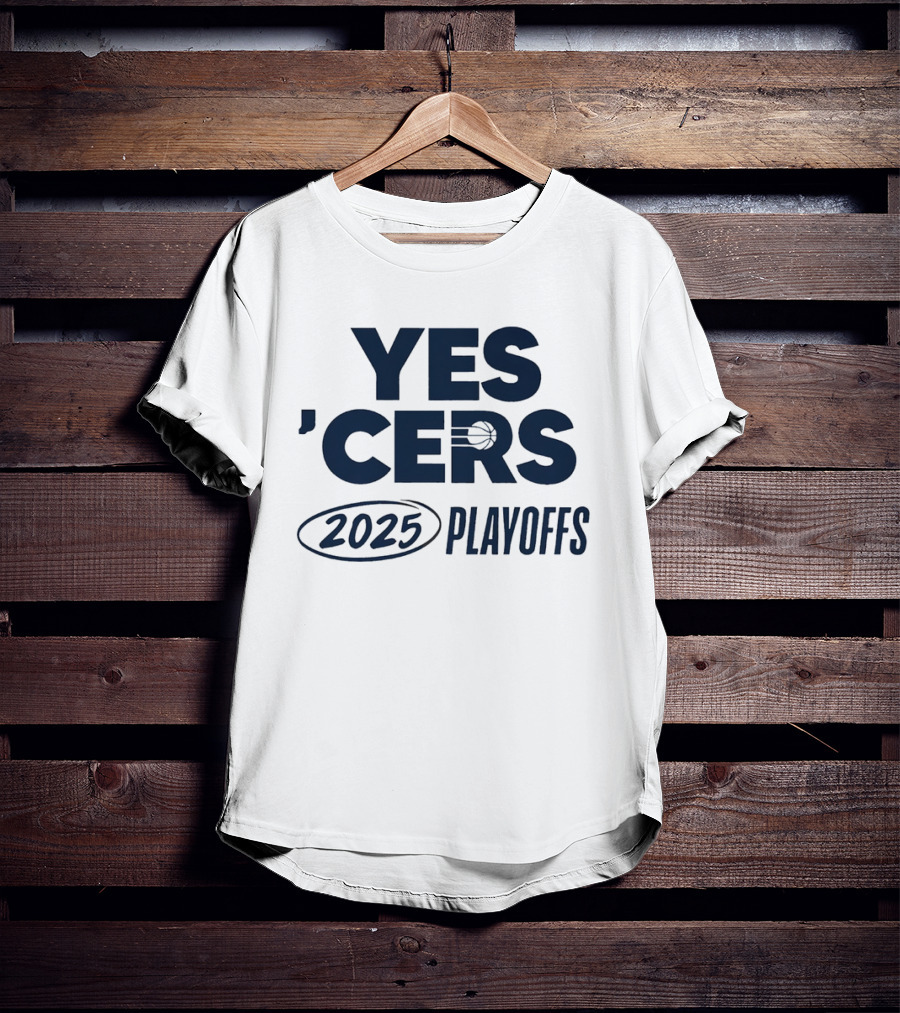 YES 'CERS 2025 NBA Playoffs Basketball T-Shirt