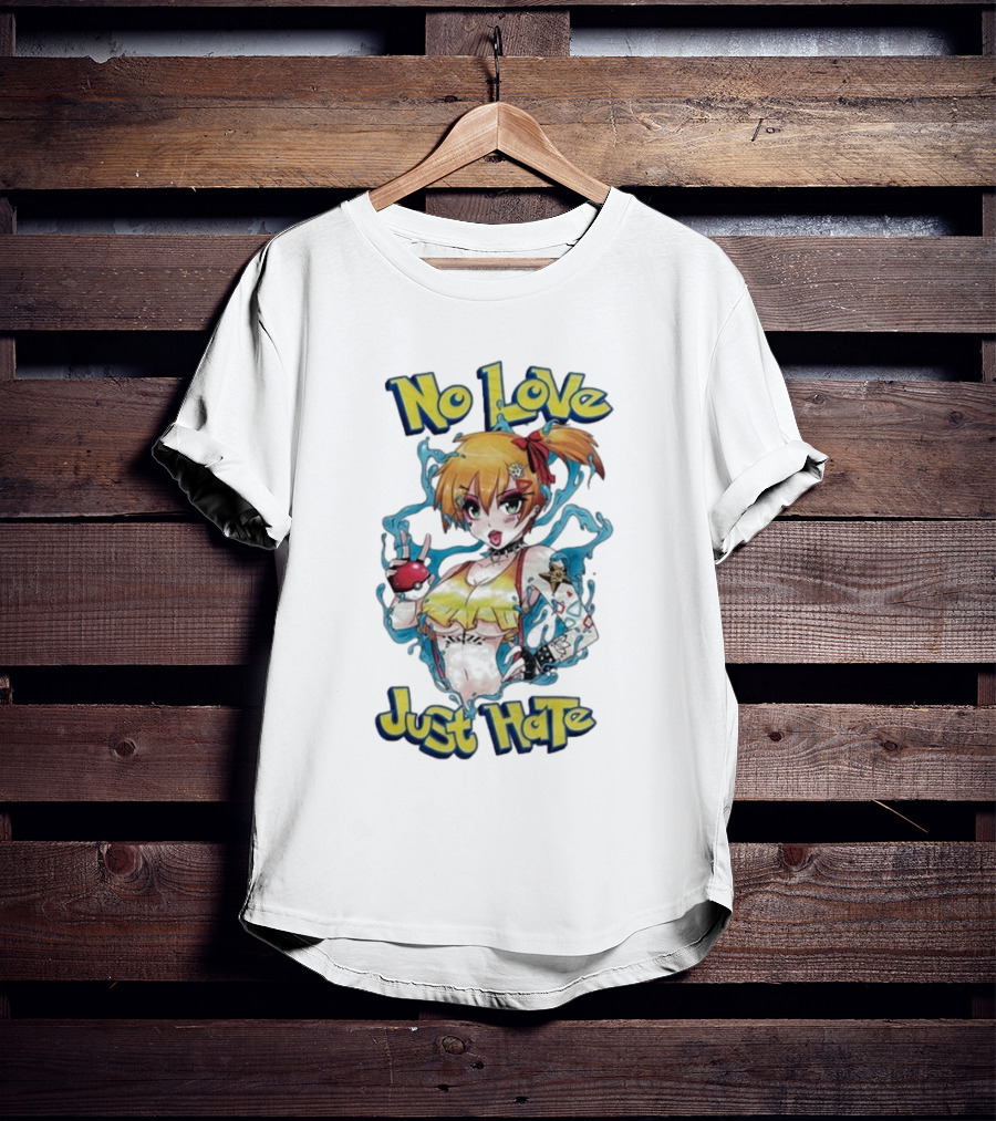 Within Destruction No Love Just Hate Pokemon T-Shirt