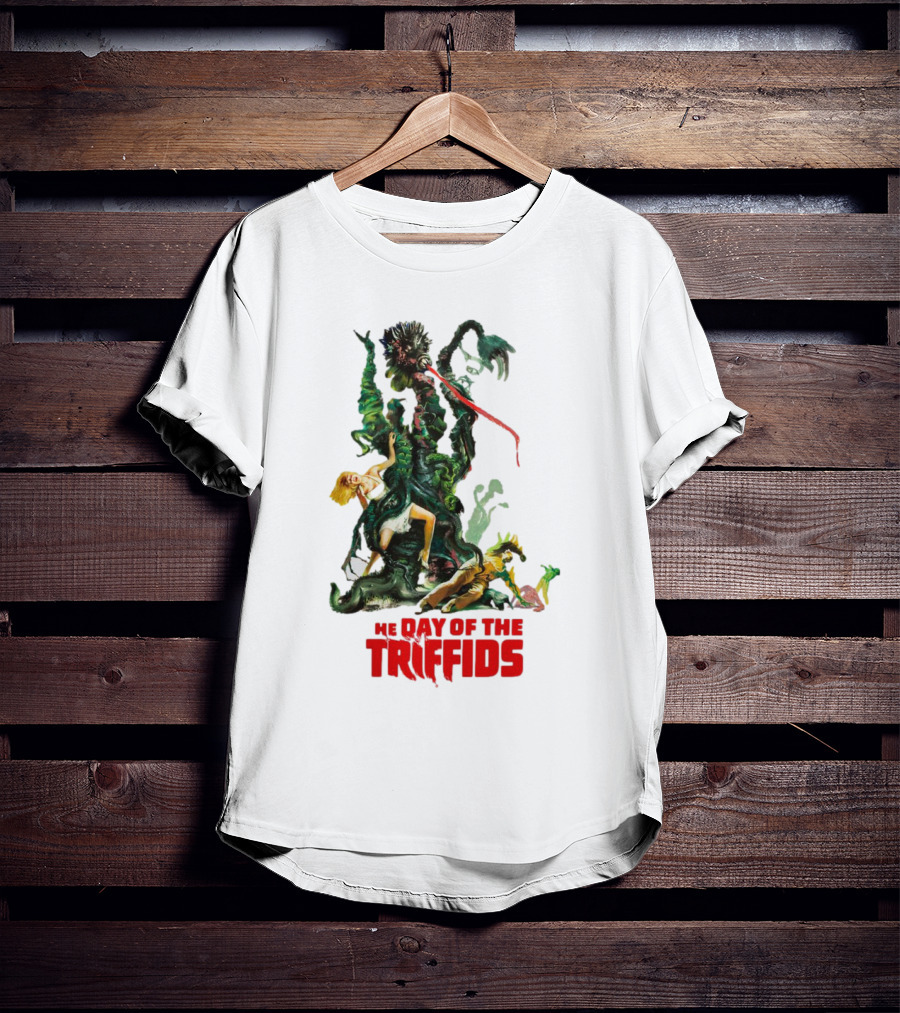 The Day Of The Triffids Classic Movie Horror Imagery T-Shirt