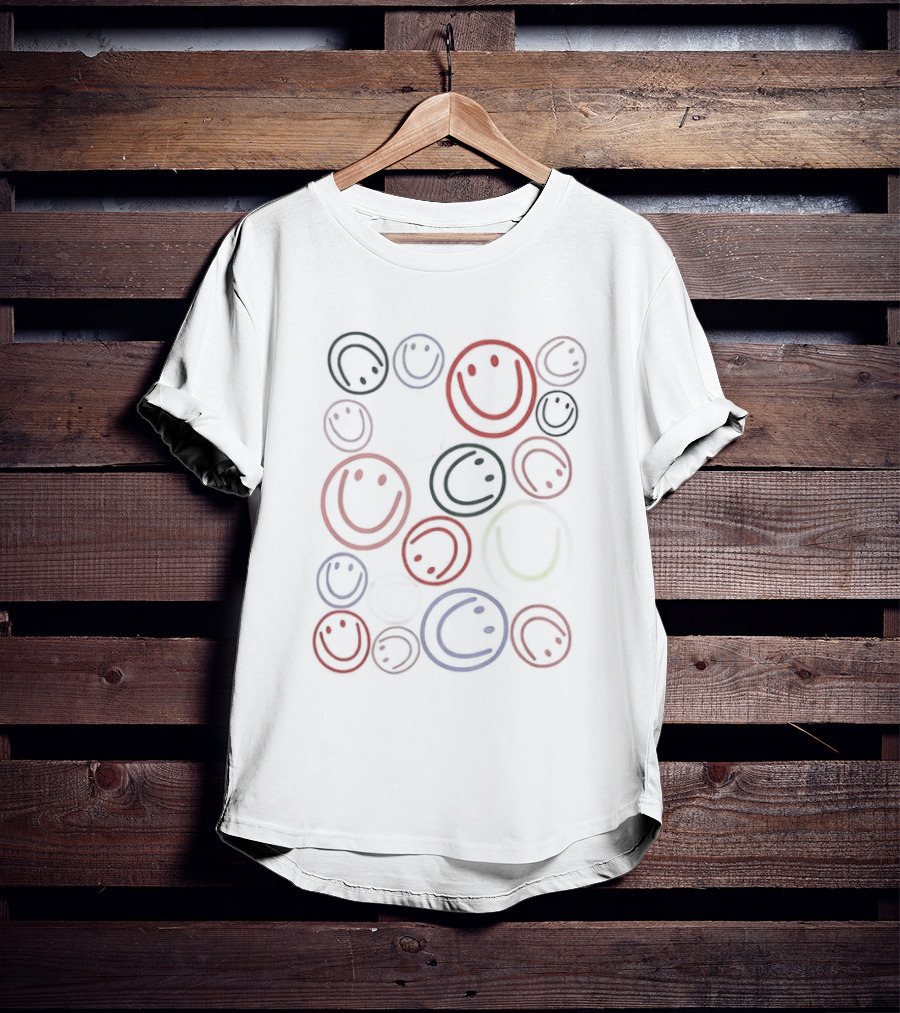 Thundermans Undercover Kombucha Multicolor Smiley Faces T-Shirt