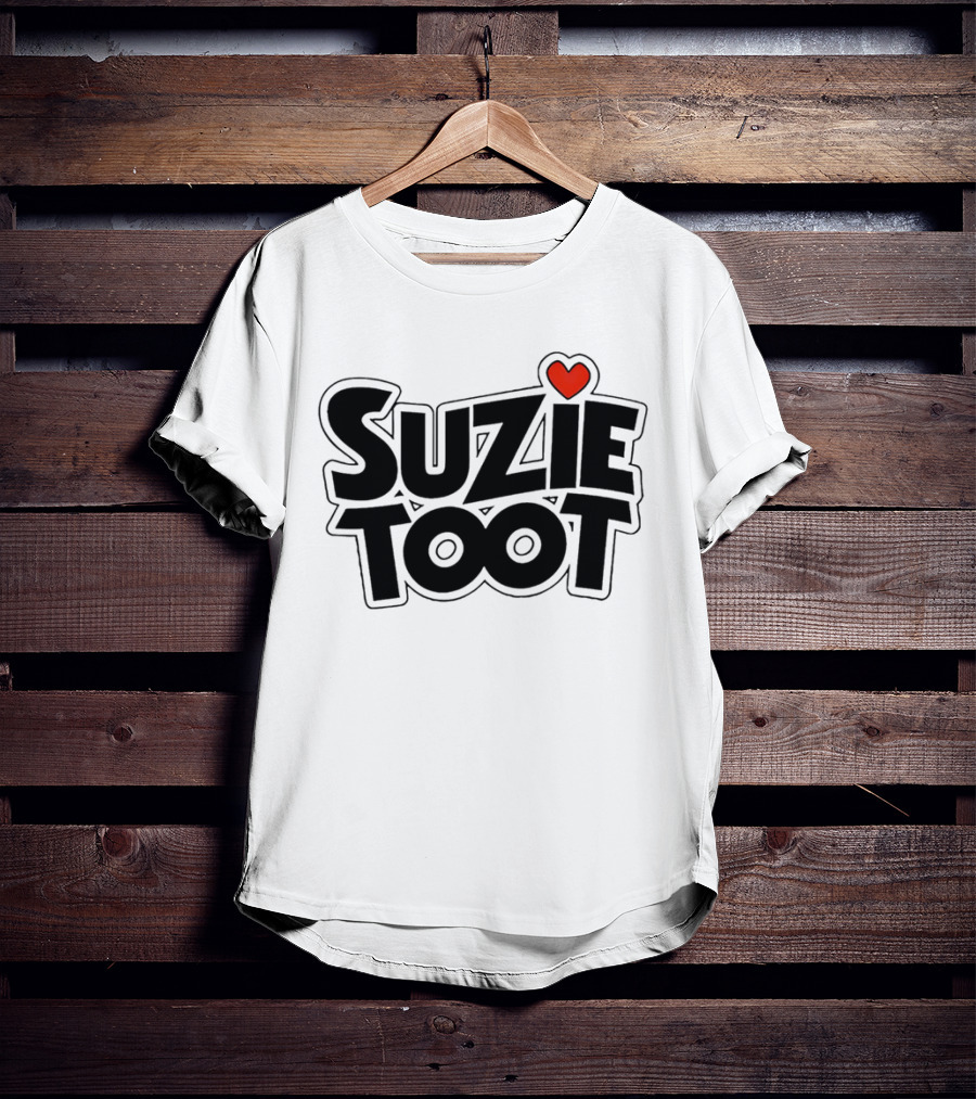 Suzie Toot Heart With Red Love Symbol T-Shirt