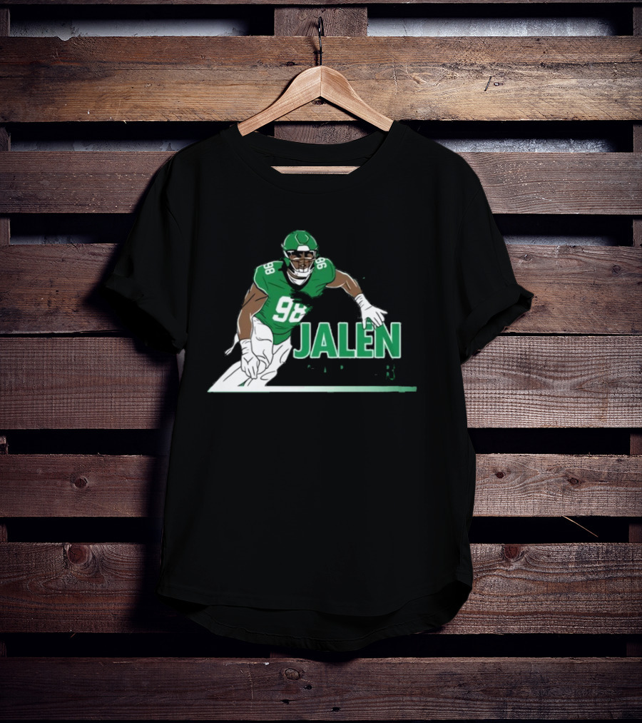 Jalen Carter 98 Big Dawg Pose Football Player T-Shirt