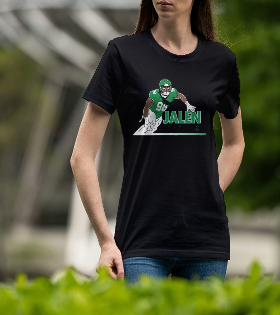 Jalen Carter 98 Big Dawg Pose Football Player T-Shirt