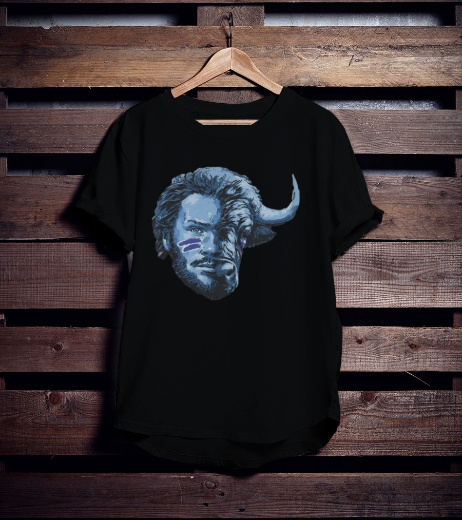 Josh Allen Buffalo Hybrid Face T-Shirt