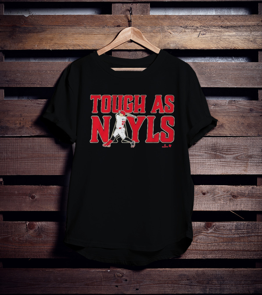 Tough As Nayls Josh Naylor 22 Swing Baseball Player T-Shirt