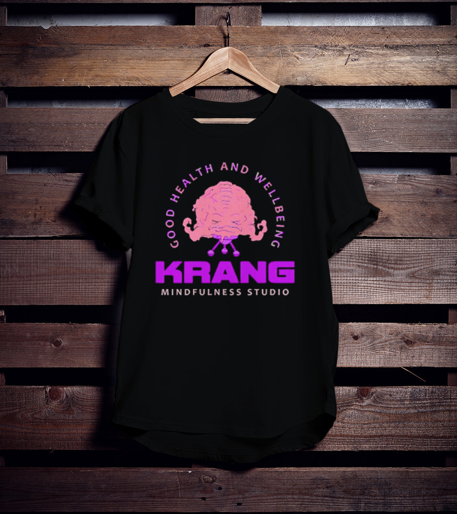Krang Teenage Mutant Ninja Turtles Good Health And Wellbeing T-Shirt