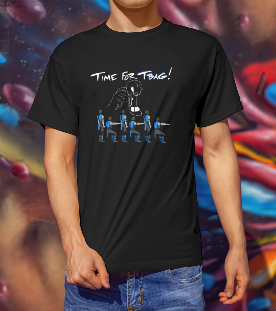 Lin Kuei Armory Time For T-Bag Mortal Kombat Sub-Zero Parody T-Shirt