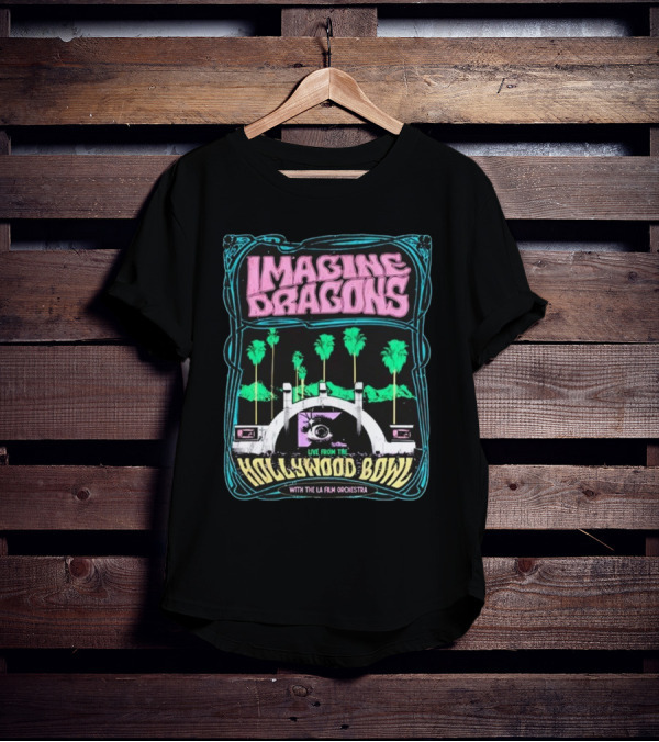 Imagine Dragons Live From The Hollywood Bowl With The LA Film Orchestra Palm Trees T-Shirt
