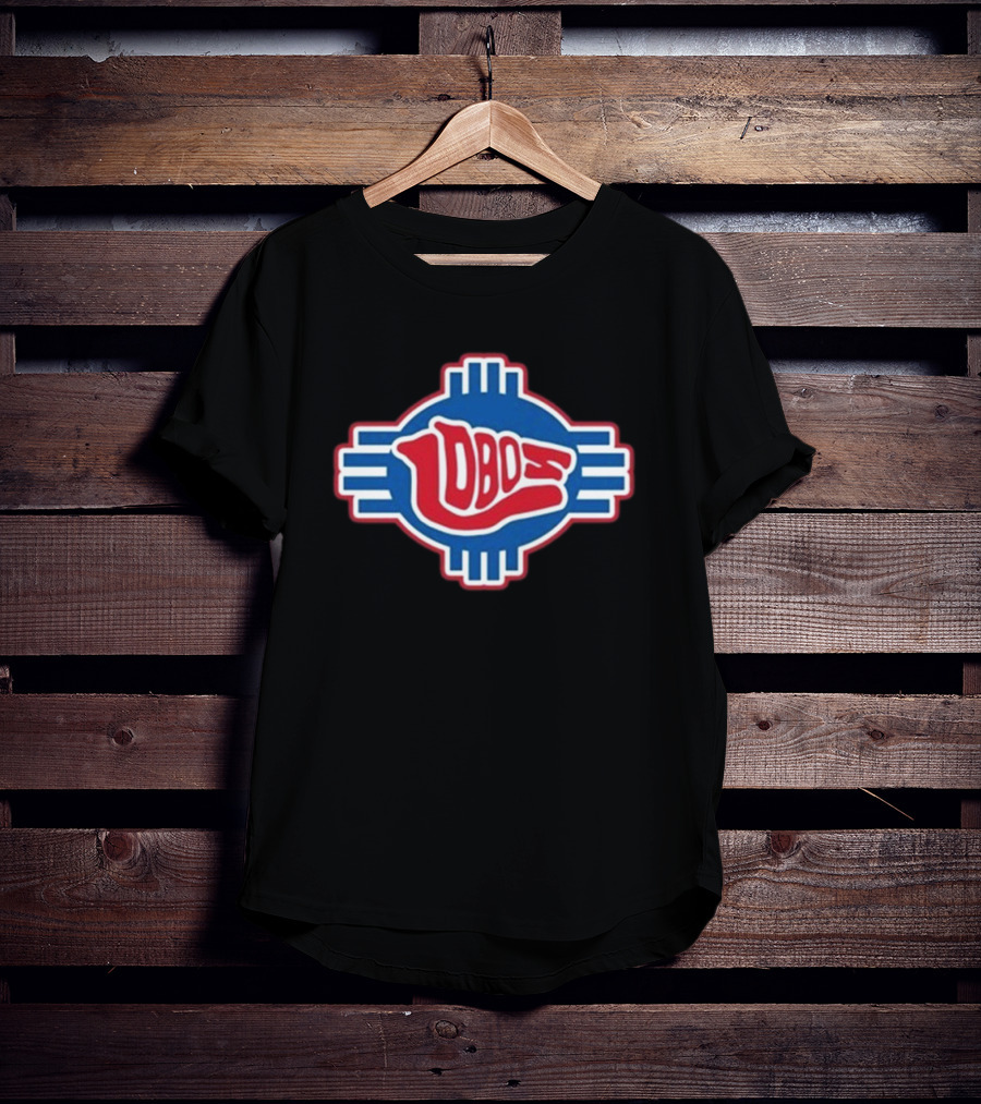 Lobo Lobos Zia Symbol Design T-Shirt