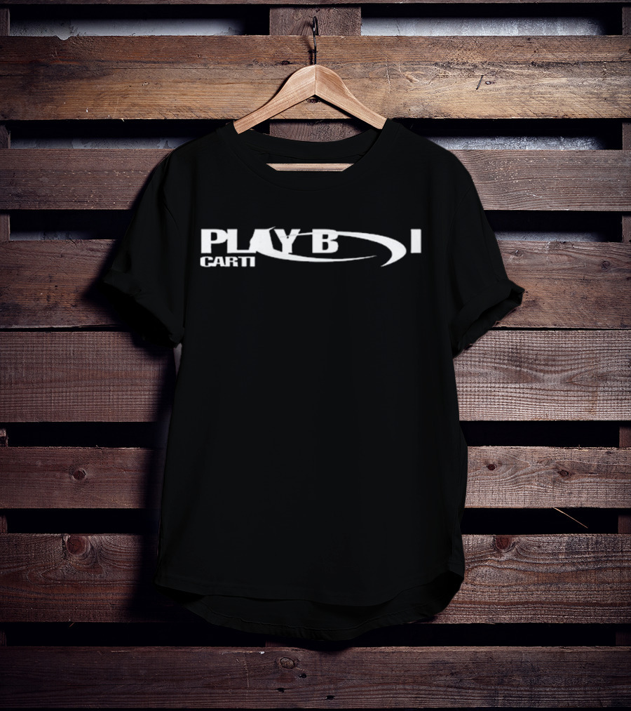 Playboi Carti I Am Music Disc Swirl Logo T-Shirt