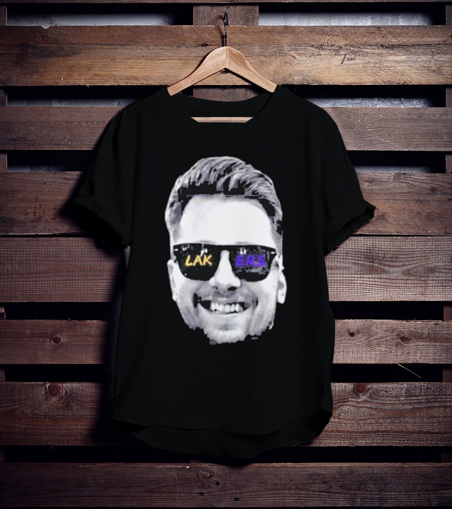 Luka Doncic Los Angeles Lakers Basketball Face Sunglasses T-Shirt