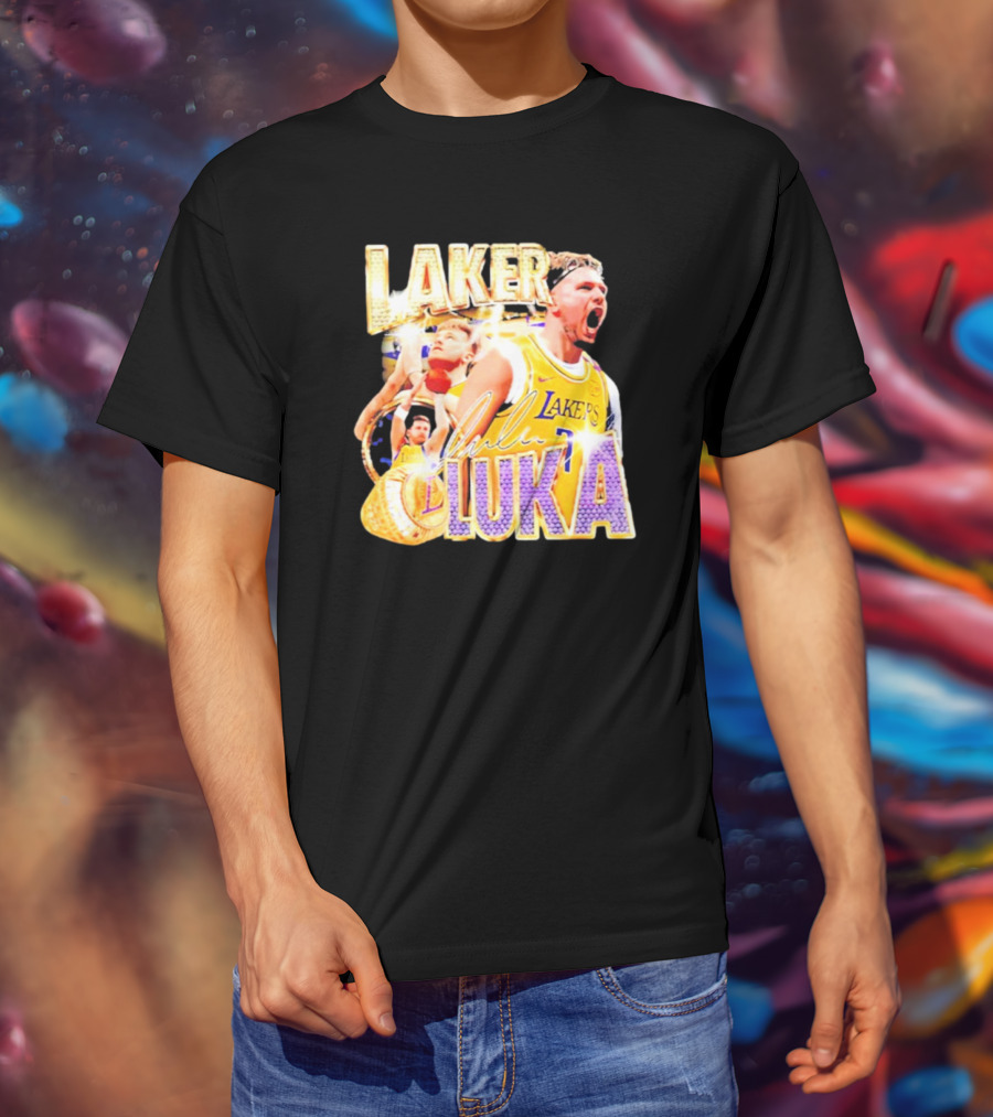 Laker Luka Doncic Lakers Basketball Vintage Style T-Shirt