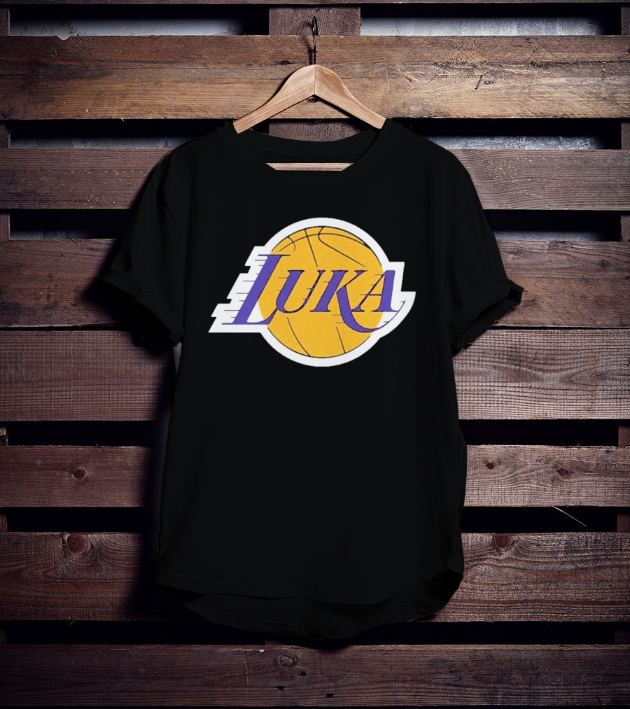 Luka Los Angeles Showtime Basketball-Inspired T-Shirt