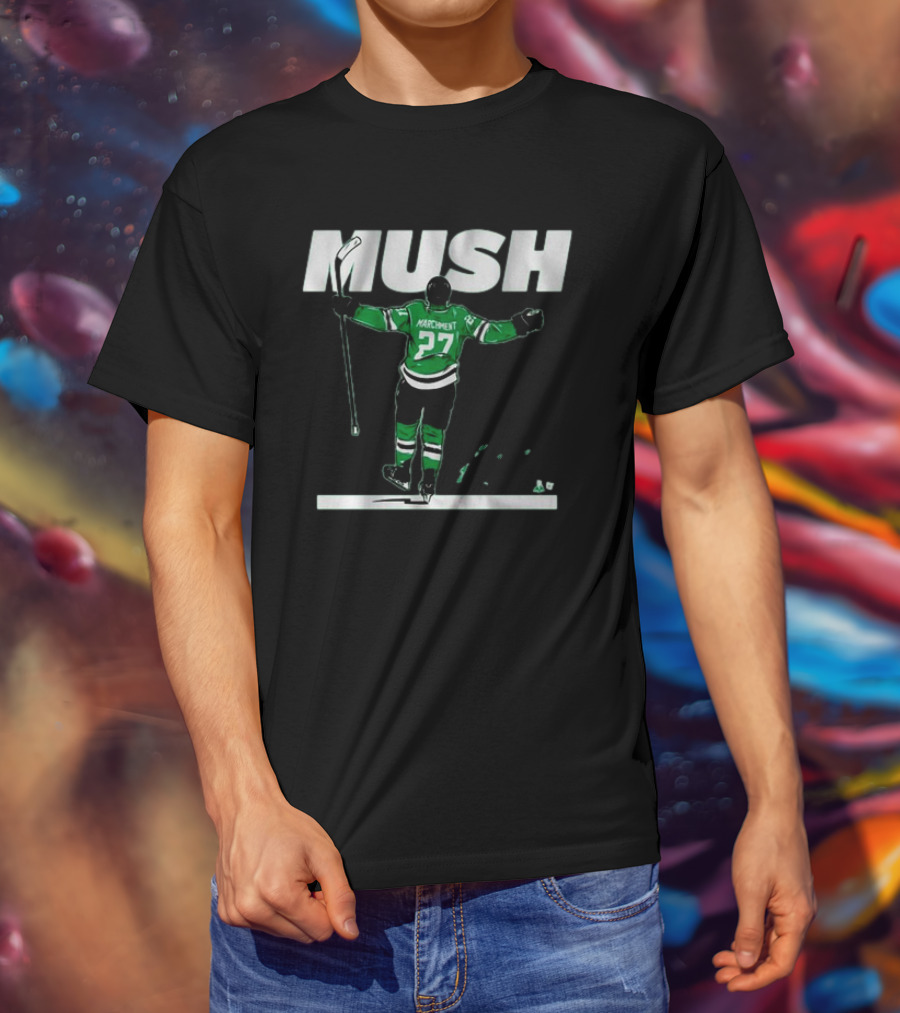 Mason Marchment Hockey Celebration Mush Number 27 T-Shirt