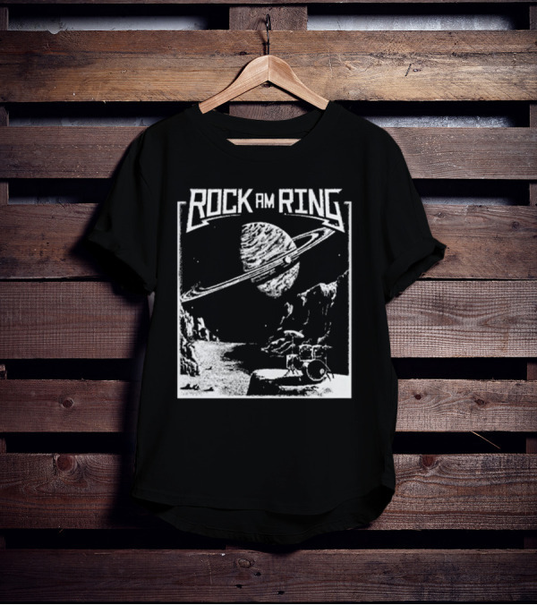 Rock Am Ring Lunar Beat Community Contest Gewinner Saturn Planet Drums T-Shirt