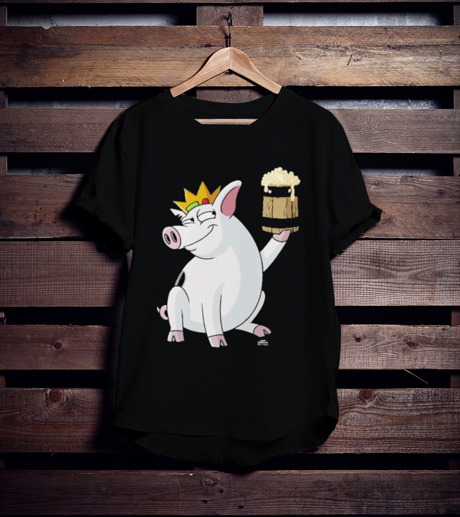 Merkimer Pig Cheers Crown Gildan Softstyle T-Shirt