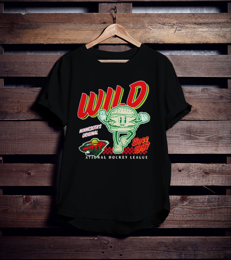 Minnesota Wild Original Mascot Since 1997 National Hockey League T-Shirt