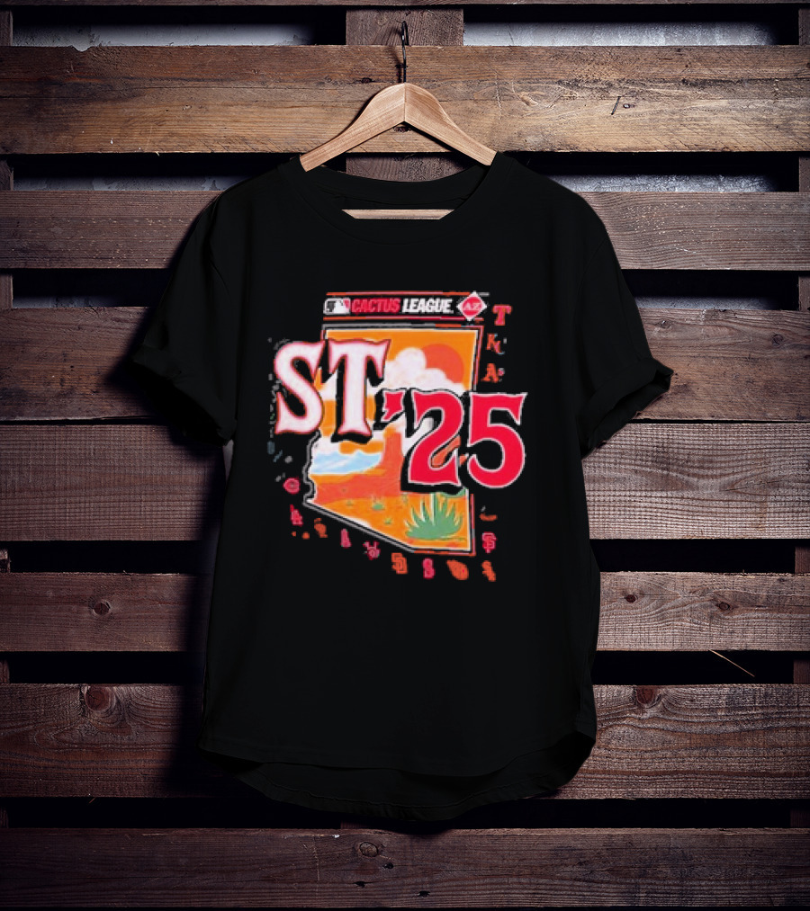 MLB 2025 Spring Training Cactus League Arizona ST25 T-Shirt
