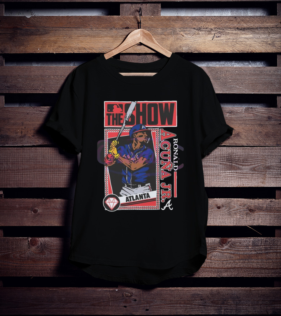 MLB The Show Atlanta Braves Ronald Acuna Jr 2025 T-Shirt