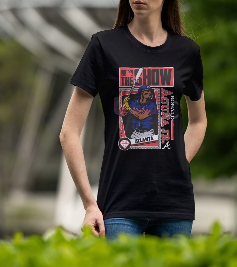 MLB The Show Atlanta Braves Ronald Acuna Jr 2025 T-Shirt