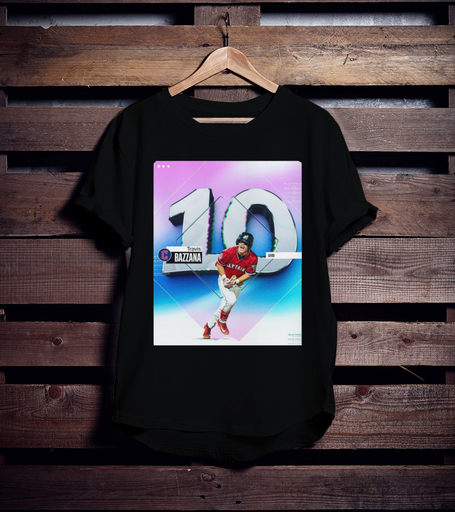 MLB Travis Bazzana Cleveland Guardians Top 10 Prospects T-Shirt