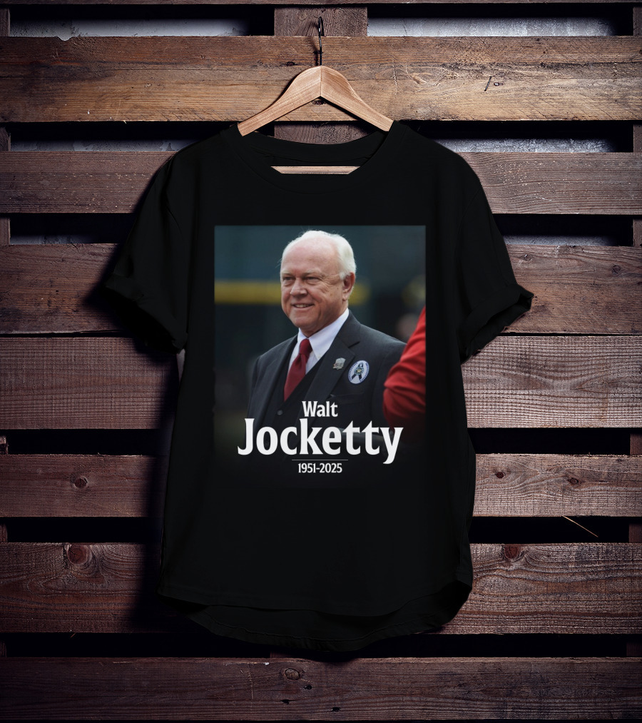 Walt Jocketty 1951-2025 MLB Cardinals Reds GM T-Shirt