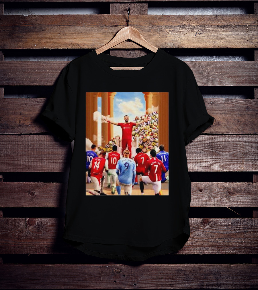 Liverpool FC Mohamed Salah Premier League Goals Tribute T-Shirt