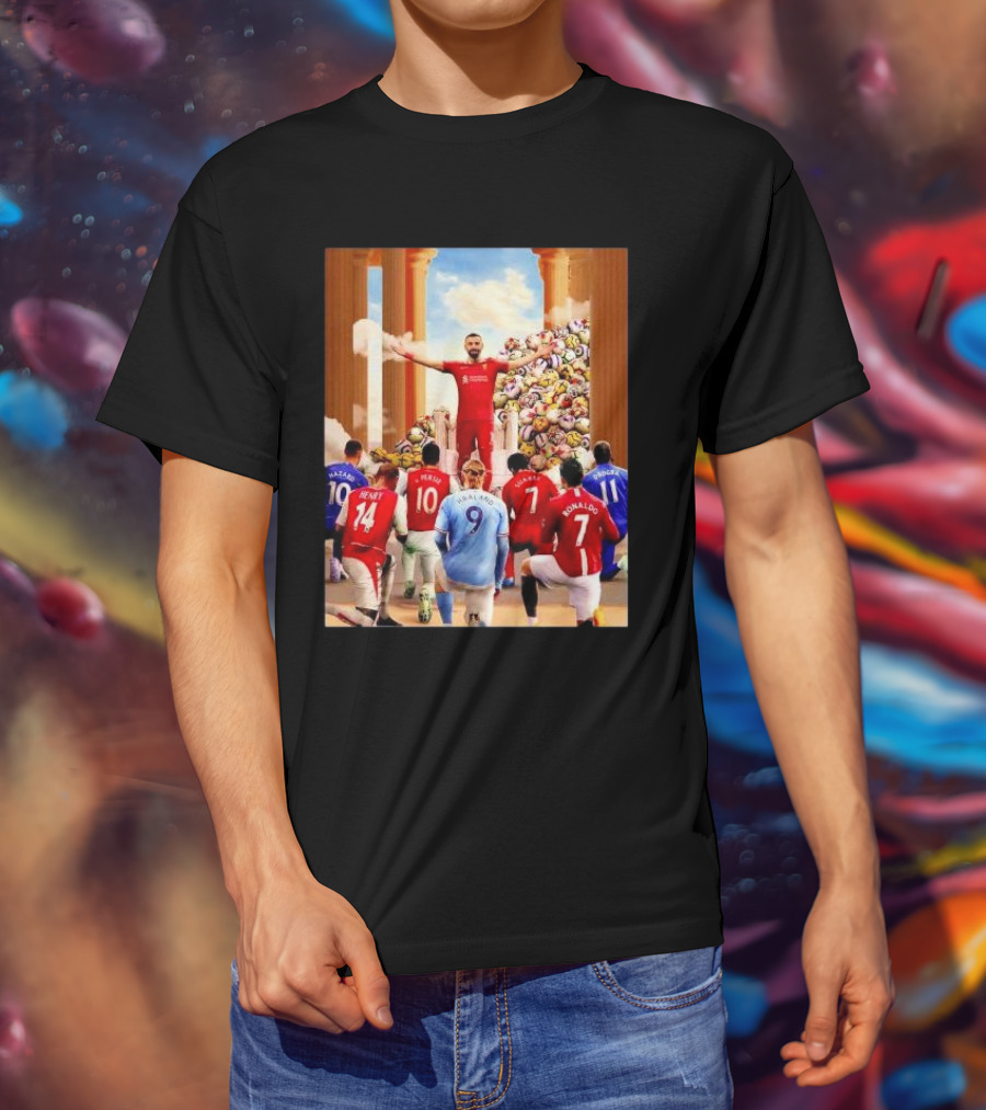Liverpool FC Mohamed Salah Premier League Goals Tribute T-Shirt