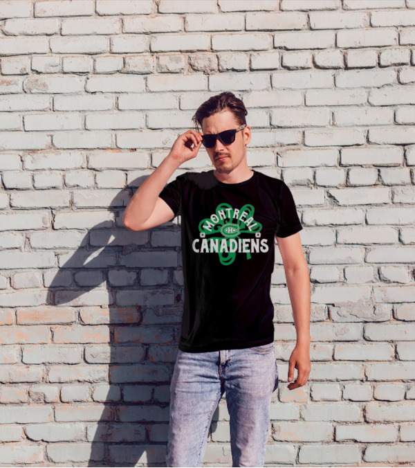 Montreal Canadiens St. Patrick’s Day Shamrock 2025 T-Shirt