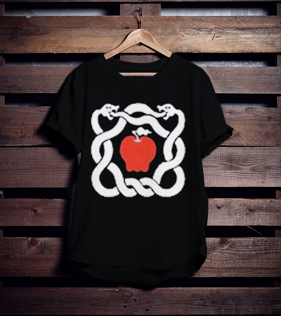 Msg Snake Dom Dolla Red Apple White Snakes T-Shirt