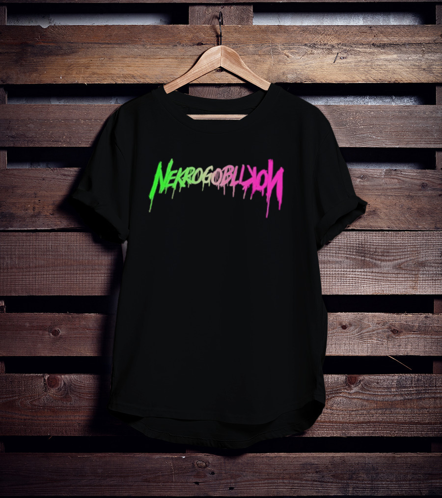 Nekrogoblikon Goblin Mode Wicked Ombre Neon Drip T-Shirt