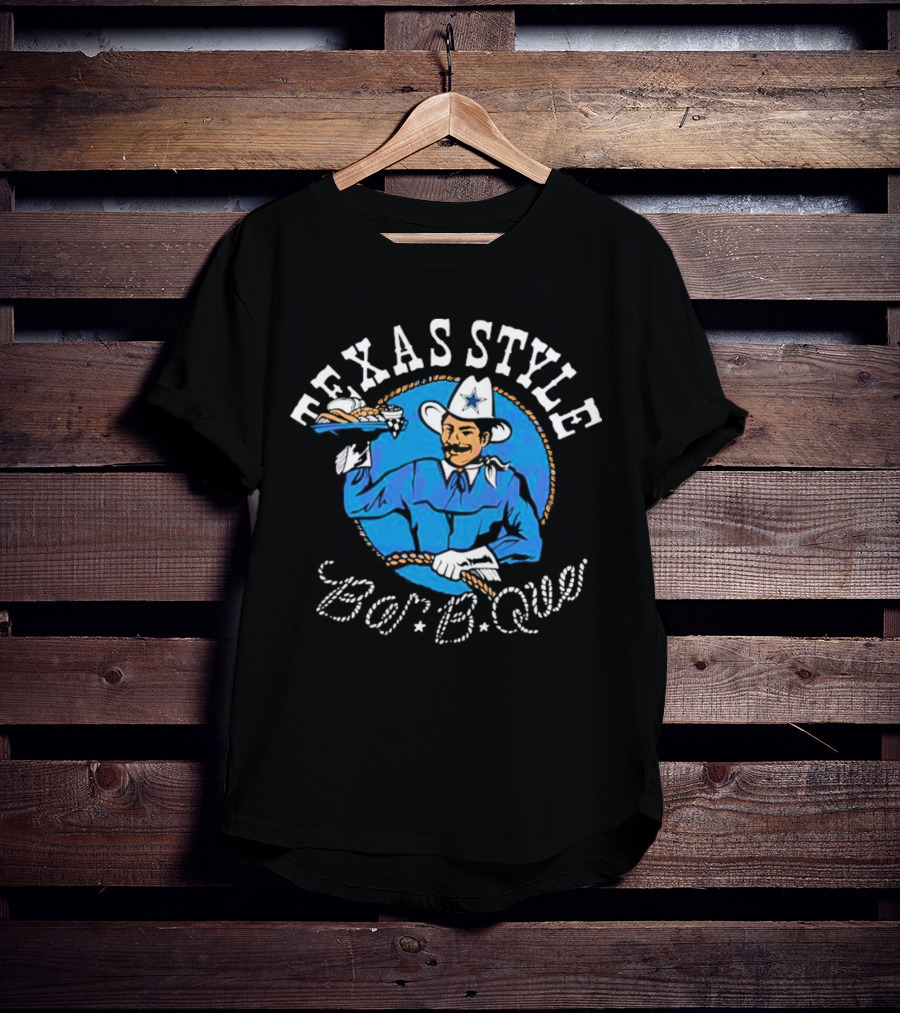 Texas Style Bar-B-Que Cowboys T-Shirt