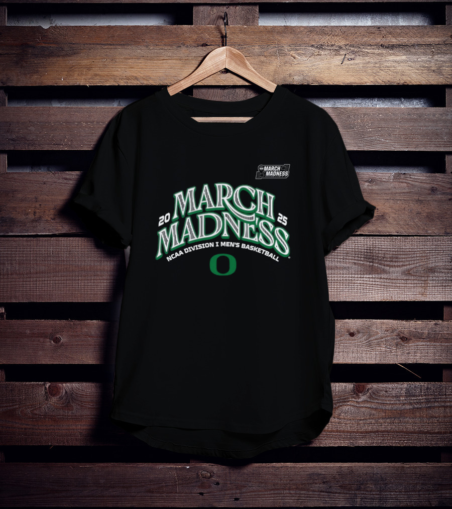 2025 March Madness NCAA Division I Men’s Basketball Oregon T-Shirt
