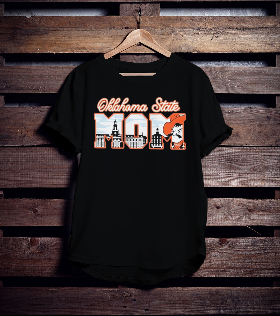 Oklahoma State Mom Campus Cowboys OSU Iconic Imagery T-Shirt