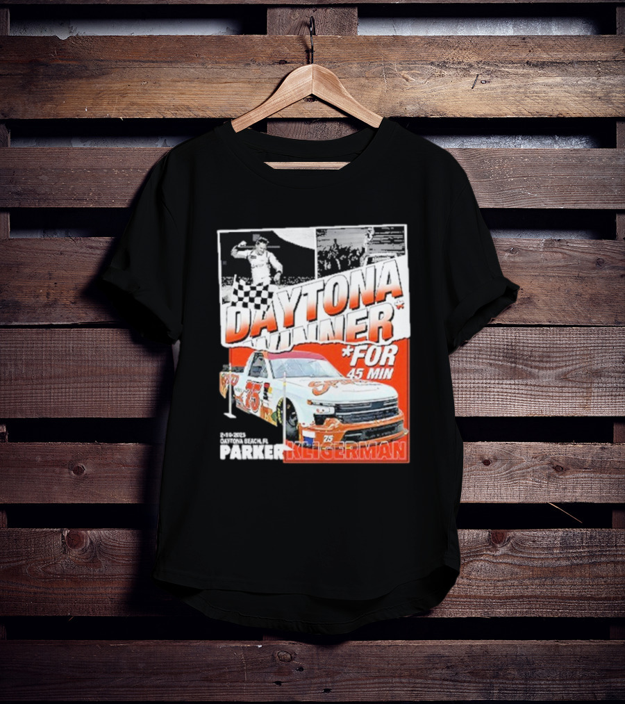 Parker Kligerman Daytona Winner 45 Min Celebration NASCAR Race Car 75 T-Shirt