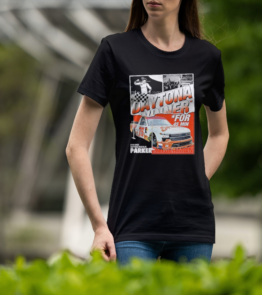 Parker Kligerman Daytona Winner 45 Min Celebration NASCAR Race Car 75 T-Shirt