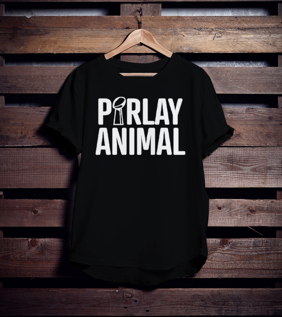 Parlay Animal Football Trophy Icon Design T-Shirt