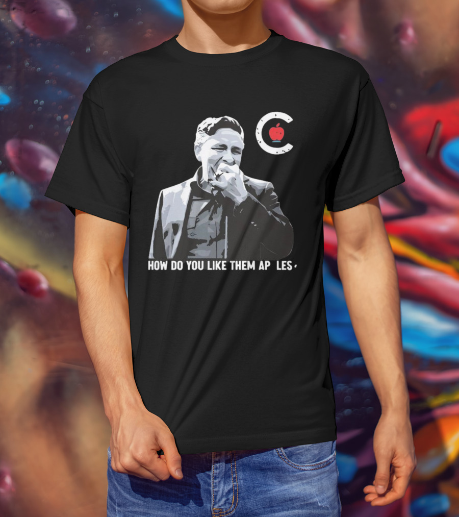 Pierre Poilievre Eating Apples How Do You Like Them Apples T-Shirt