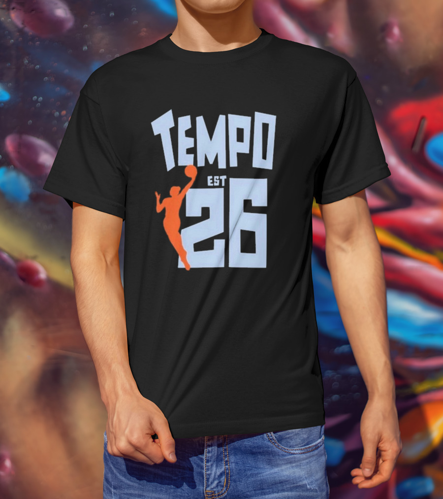 Playa Society Tempo Est 26 Basketball Silhouette Toronto 2026 T-Shirt