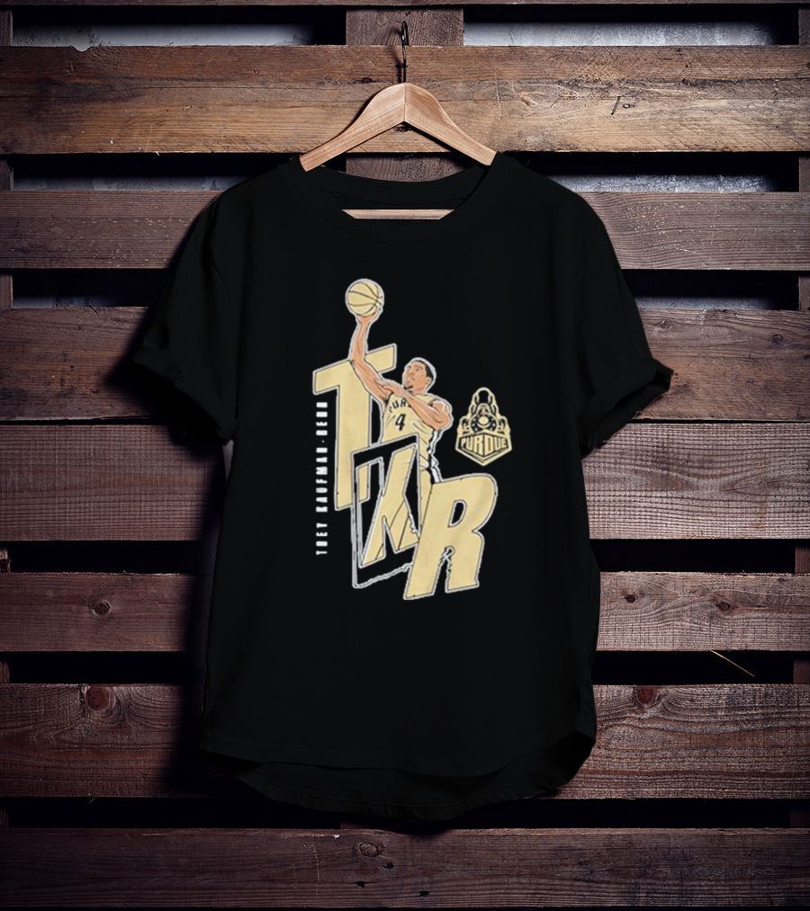 Purdue Basketball Trey Kaufman-Renn TKR Iconic Dunk T-Shirt