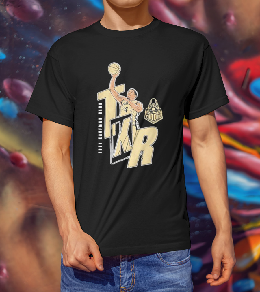 Purdue Basketball Trey Kaufman-Renn TKR Iconic Dunk T-Shirt