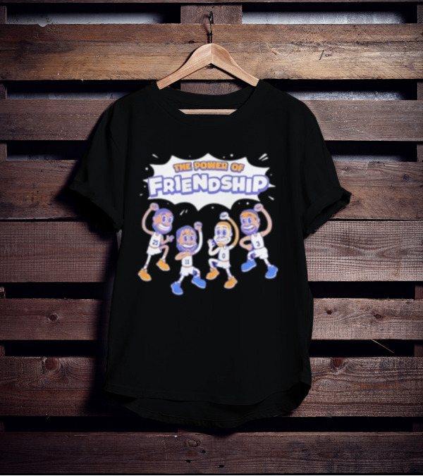 The Power Of Friendship New York Knicks Basketball Characters T-Shirt