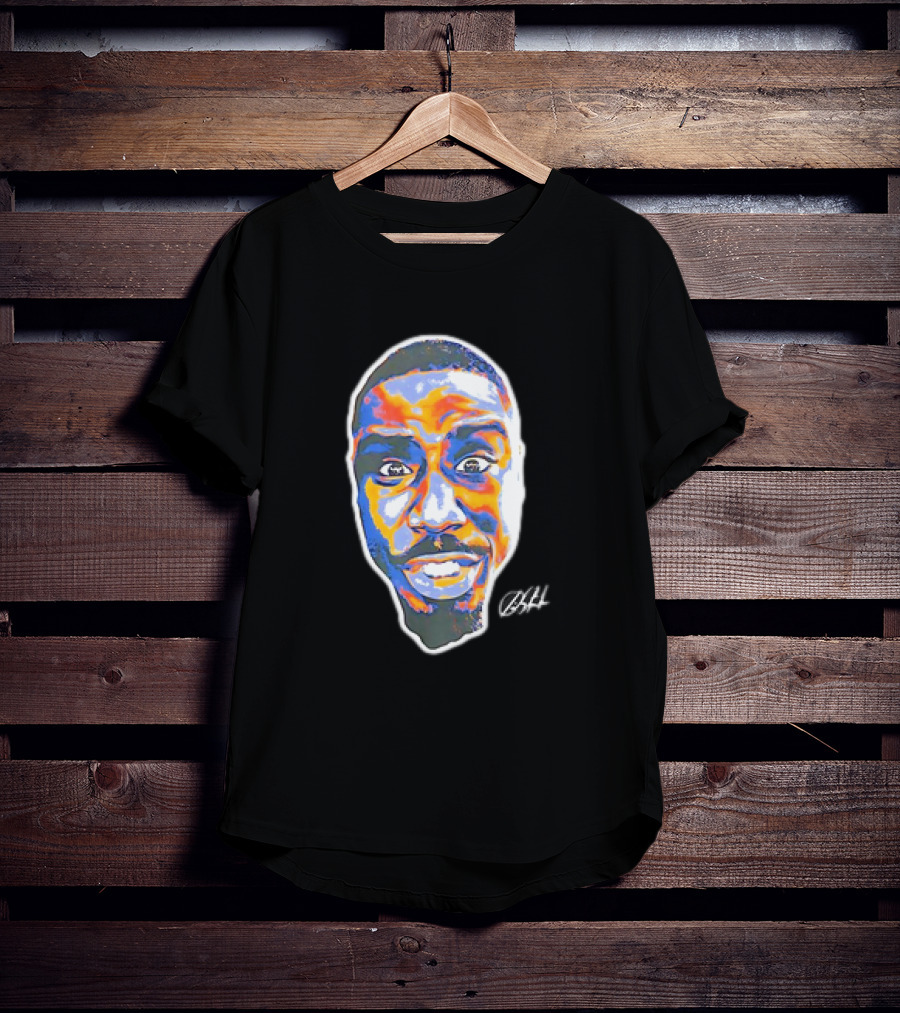 Premi Sterlin Vibrant Expression Face Art T-Shirt