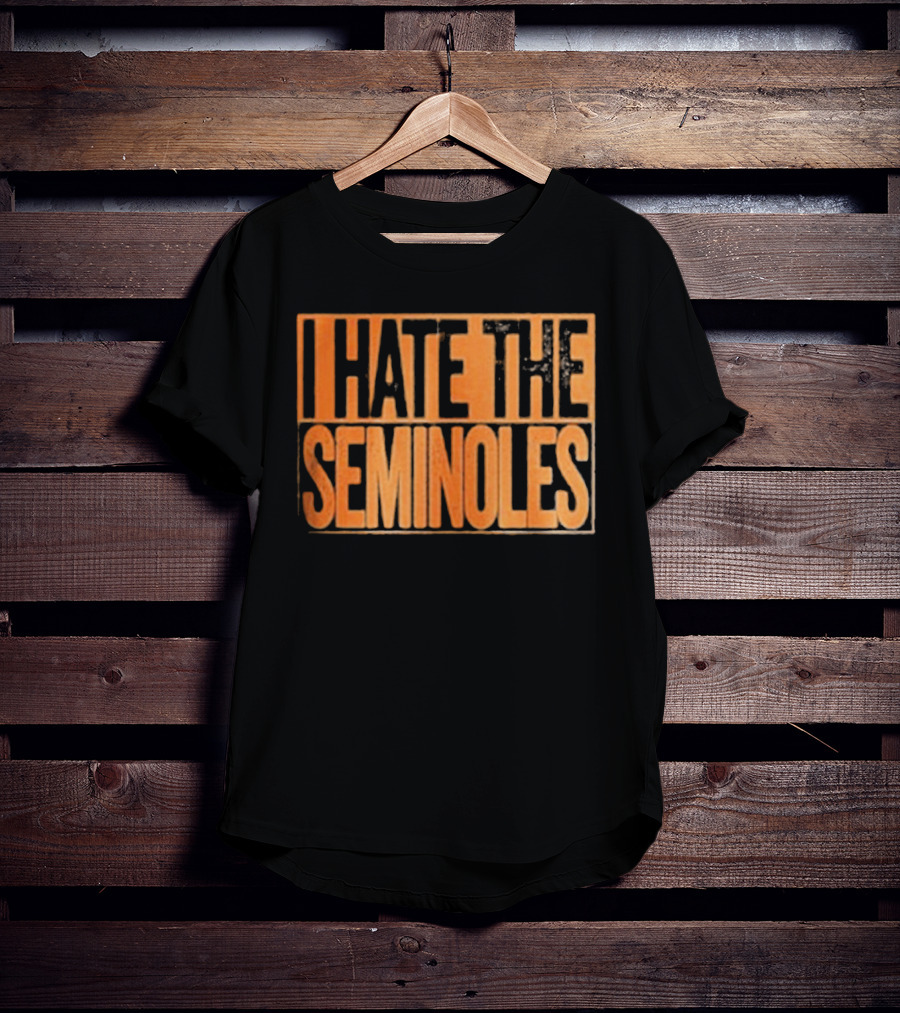 Premium Florida Gators I Hate The Seminoles T-Shirt