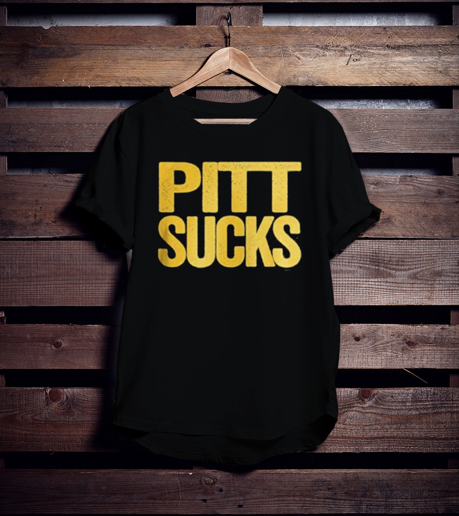 West Virginia Mountaineers Pitt Sucks T-Shirt