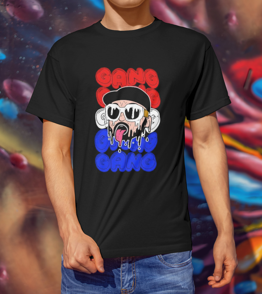 Rooler Kingsday Gang 2025 Dripping Face Art Iconic Style T-Shirt