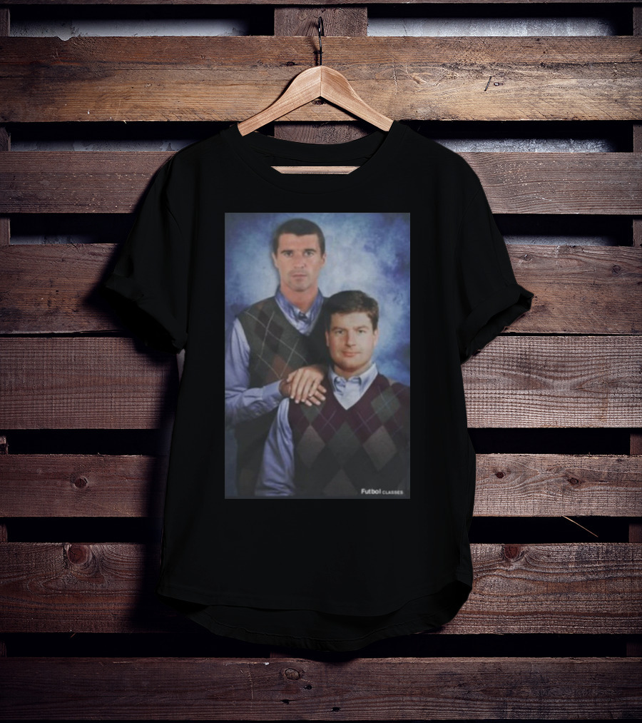 Roy Keane Denis Irwin Futbol Classics T-Shirt